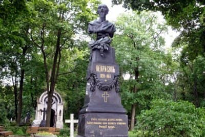 могила Николая Некрасова